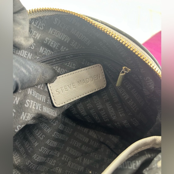 Steve Madden 3PC Handbag Set Crossbody Purse Pink Clutch Black Wallet Bundle - Picture 6 of 13